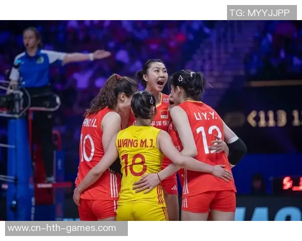 中国女排迎战韩国队全力争胜展现团队精神与拼搏意志